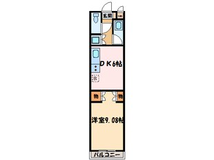 第６水野マンションの物件間取画像